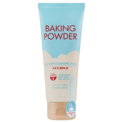 Крем-пінка для вмивання Etude House Baking Powder BB Deep Cleansing Foam, 160 гр